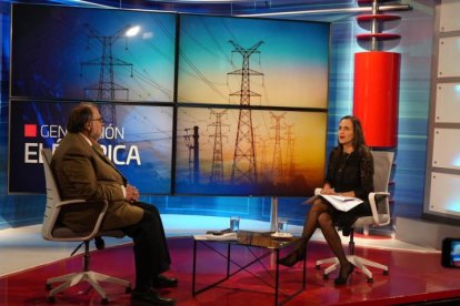 La ministra de Energía (encargada), Inés Manzano, en entrevista con TC Televisión, este 26 de noviembre de 2024.
