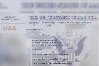 Los datos del pasaporte de la extranjera ayudaron a conocer su pasado delictivo.