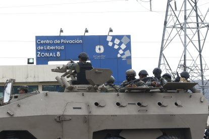 El establecimiento carcelario está ubicado en la vía a Daule, en el norte de Guayaquil.