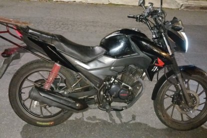 Esta es la moto que fue robada.