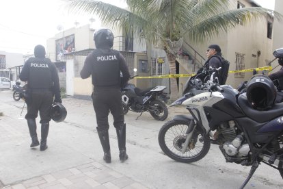 La Policía llegó al sitio para constatar la tragedia y las causas.