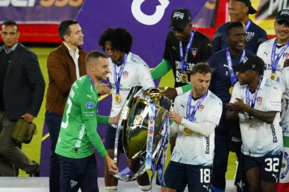 Liga de Quito campeón coronó la edición 2023 de la LigaPro.