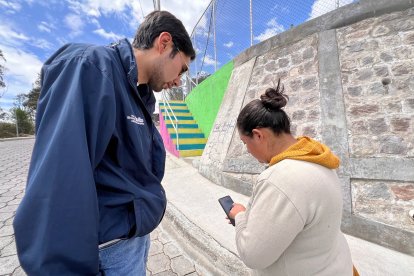 Personal de Bienestar Animal realizaron una inspección en el barrio.