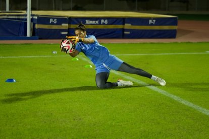 Tobar ha demostrado su alto nivel en los arcos de Arabia Saudita