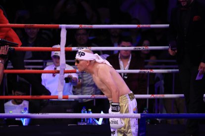 Luis 'El Loco' Baldeón fue otro de los personajes que boxearon en Los Kiños del Año.