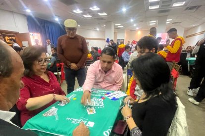 Mony participa en esta edición del torneo junto a su amiga Yolanda Altamirano.