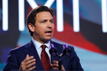 Ron DeSantis, gobernador de Florida.