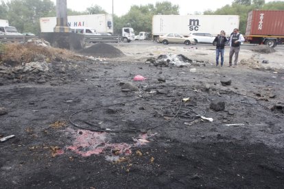 El cadáver fue encontrado en zona de manglar, entre lodo y maleza.