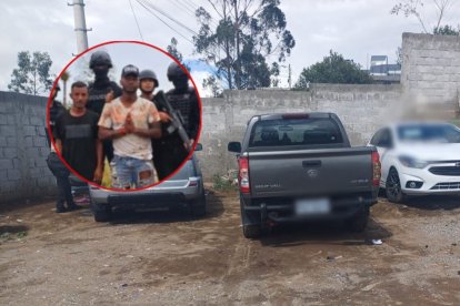 El futbolista Pedro Pablo Perlaza fue liberado en un operativo de la Policía Nacional.