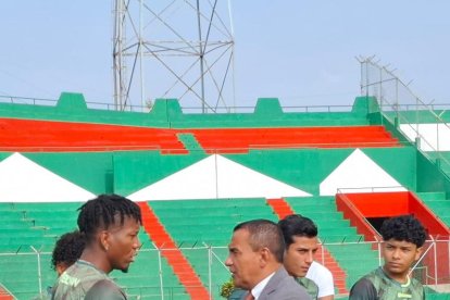 Hasta el alcalde motiva a la Liga de Portoviejo.