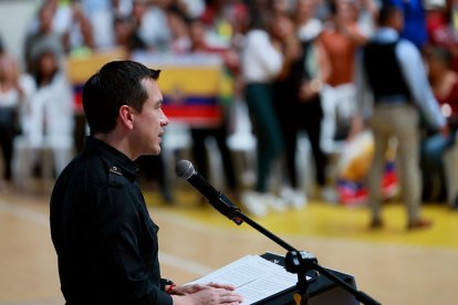 Este 10 de diciembre, el presidente Daniel Noboa estuvo en El Oro.