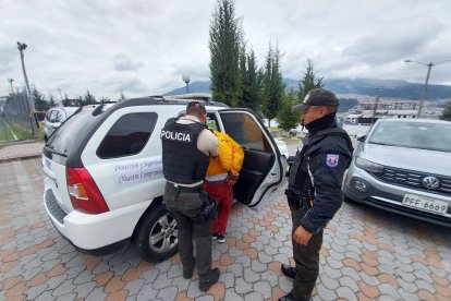 Al tipo lo aprehendieron luego de que fue denunciado el robo.
