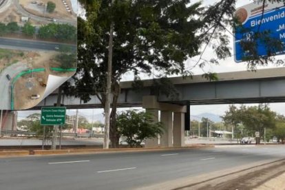 El paso lateral no está habilitado e impide utilizar el anillo vial inaugurado.