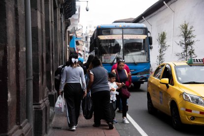 Tres de cada diez aceras son altamente inaccesibles, en el casco colonial.
