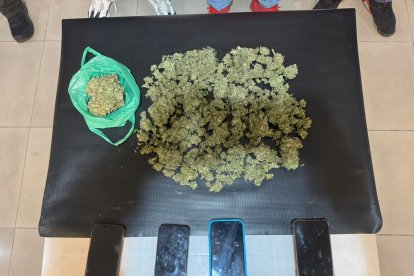 Esta es la evidencia que les encontraron a los sospechosos.