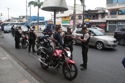 La Policía realizó operativos este lunes 16 de diciembre.