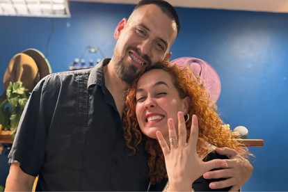 Alondra fue sorprendida por su novio Túpac.