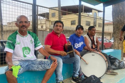 La barra de Flamego hizo harta bulla todo el partido.