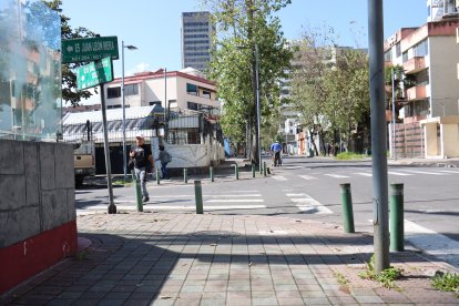 Hay barandas que ya no existen a causa de los choques.