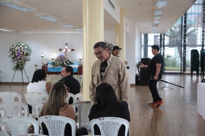 Familiares y amigos de Amparo Guillén estuvieron presentes.