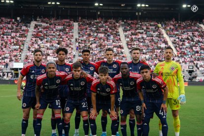 Este es el equipo de New England Revolution que terminó jugando en las últimas fechas de la MLS 2024. Arreaga está presente