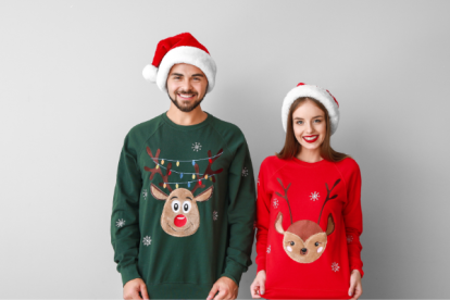 Hay personas que no gustan de vestirse en la Navidad.