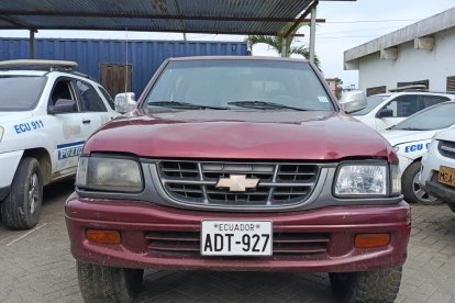 El carro fue retenido por la Policía Nacional.