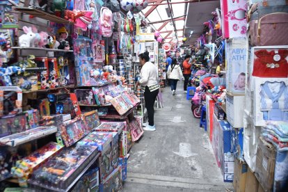 Los juguetes se venden pero no con la fuerza de años pasados en Quito.