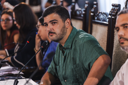 Aquiles Álvarez, alcalde de Guayaquil.