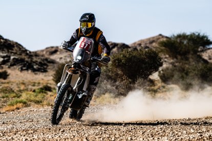 Las motos son el fuerte de Juan José. En el rally que está a poco de iniciar correrá  con una KTM JP1 Motorcycles.