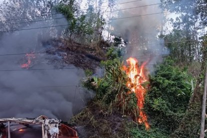 Conoce las causas del incendio del bus interprovincial.