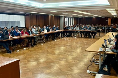 La audiencia se llevó a cabo en la Corte Nacional de Justicia.