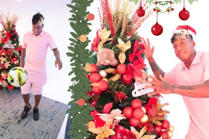 A Richard Mina le ha ido excelente en las últimas tres Navidades: Papá Noel le ha dado trofeos de campeón.