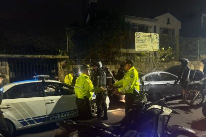 En el operativo participaron más de 20 policías.
