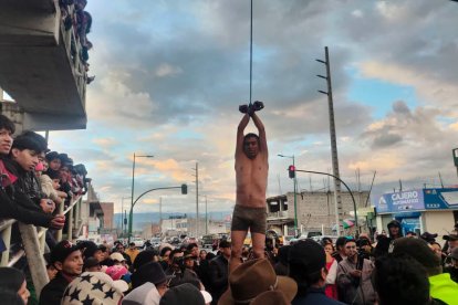 Uno de los ajusticiados de Ambato.