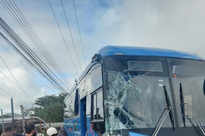 Los heridos fueron atendidos en el lugar.