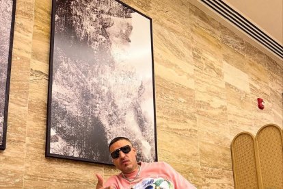 Max Santos, integrante de Aventura.