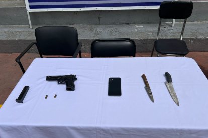 Esta es la evidencia que les encontraron a los sospechosos.