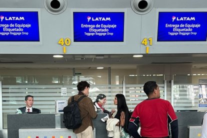 Ambos fueron vistos en el aeropuerto de Guayaquil.