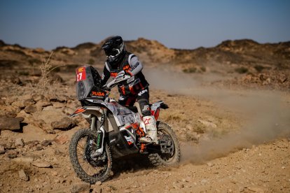 Juan José Puga fue noveno en la división, pero resultó con varias heridas.