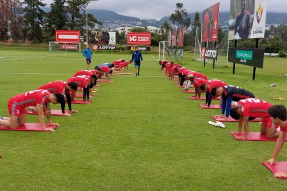 Los puros criollos trabajan bajo la guía del DT Omar Asad.
