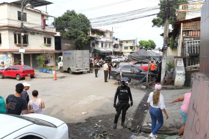 El triple asesinato ocurrió en la Martha de Roldós, en el norte de Guayaquil.