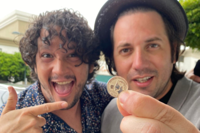 Felipe Crespo y Víctor Aráuz