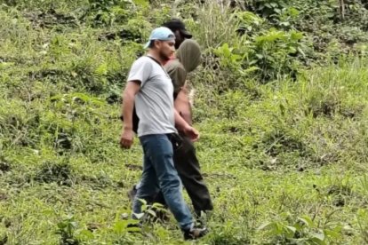 La entrega del niño secuestrado estuvo a cargo de agentes de la Unase.