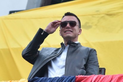 Daniel Noboa busca ganar en la elecciones para mantenerse en el Palacio de Carondelet.