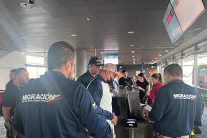 Narváez fue aprehendido en el Aeropuerto El Dorado de Bogotá, Colombia, este martes 7.