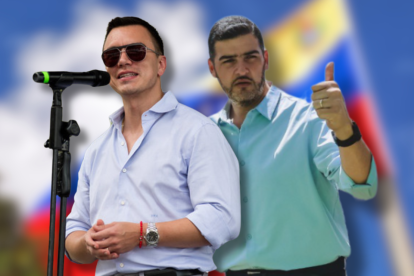 El presidente Daniel Noboa y el alcalde Aquiles Álvarez, de nuevo en polémica.