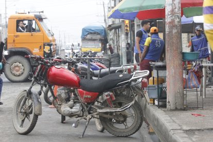 Las cinco victimas laboraban en este sector de Durán.