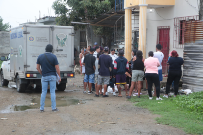 Había desconsuelo en familiares por el crimen.