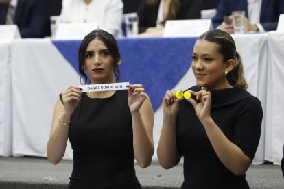 El presidente Daniel Noboa participará en el primer grupo del debate.